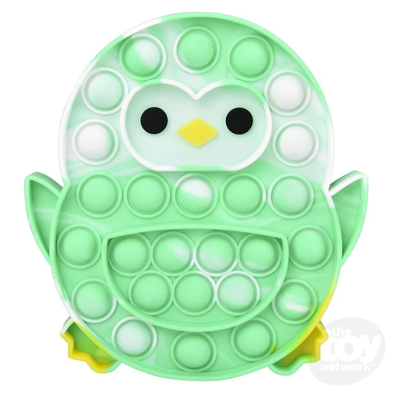 6" Holiday Penguin Bubble Poppers