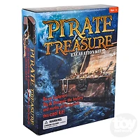 6" Pirate Treasure Chest Dig Kit