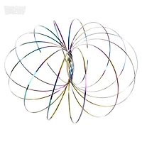 6" Rainbow Spiral Ring