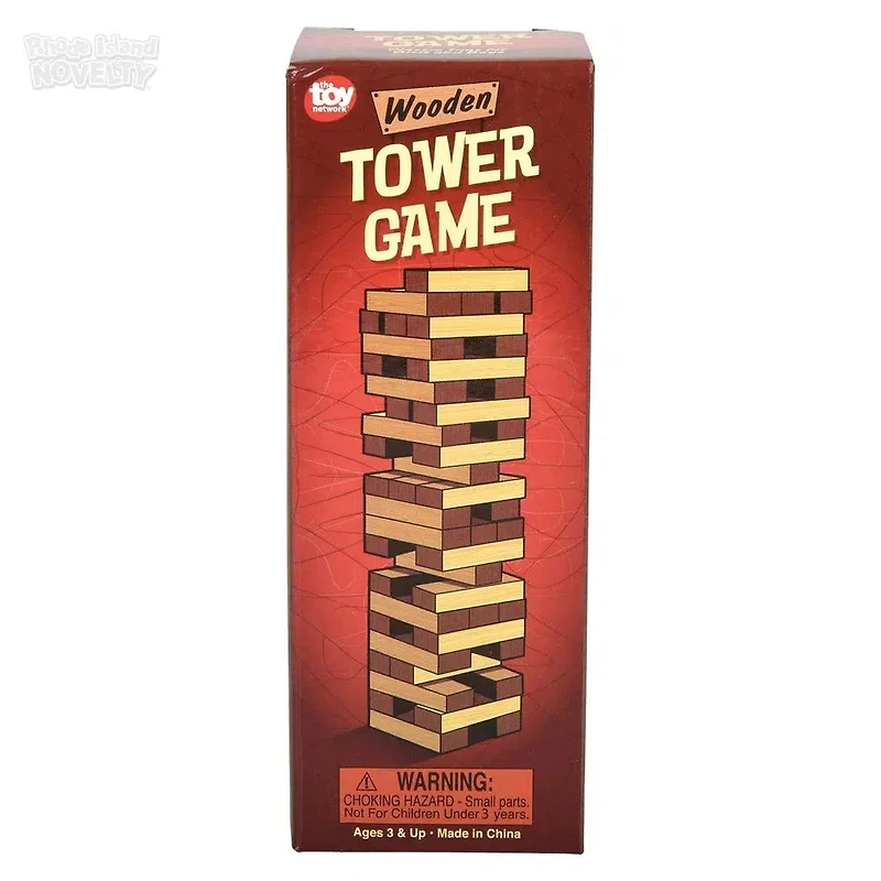 6" Wooden Tower Game