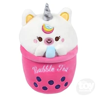 7" Bubble Tea Animal Cup
