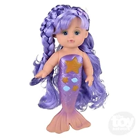 9" Bath Time Mermaid Doll