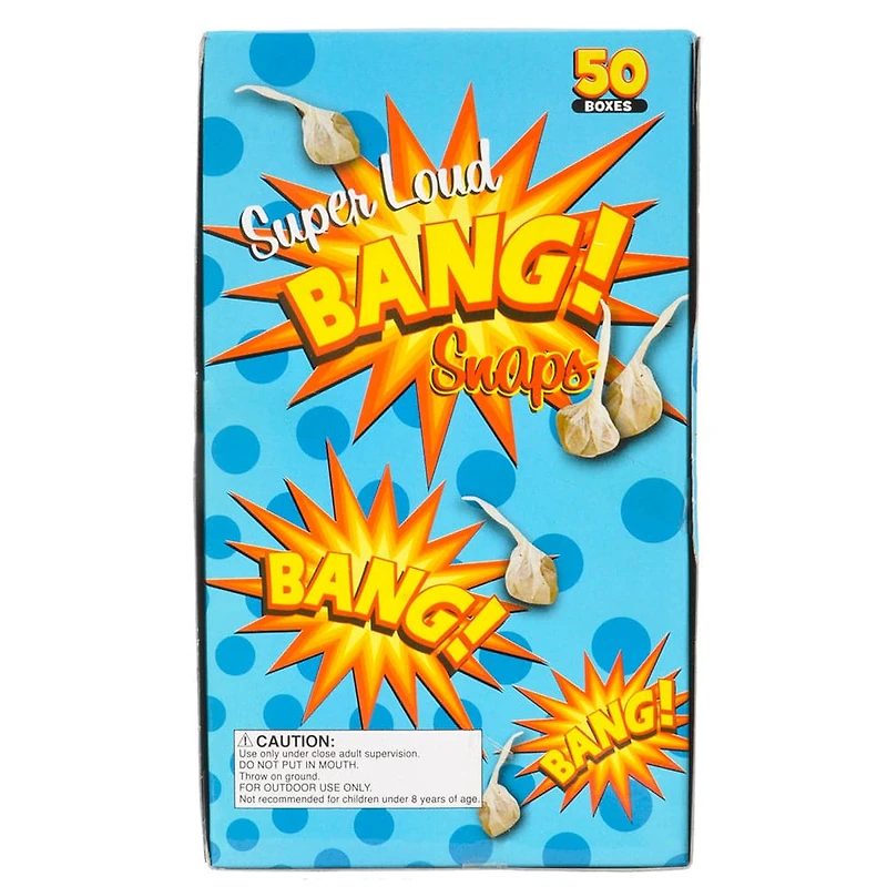 Bang Snaps - 50 Super Loud Individual Pieces