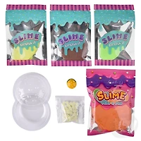 Cheeseburger Clay Slime Kit