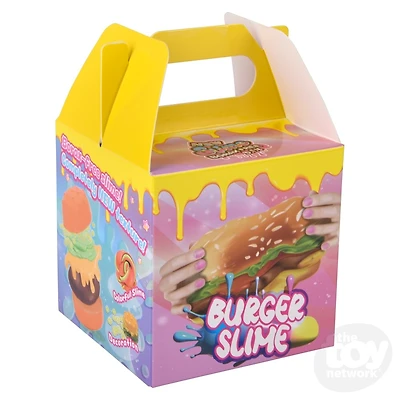 Cheeseburger Clay Slime Kit