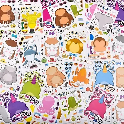 Design A Character Sticker Set - 96 Pieces