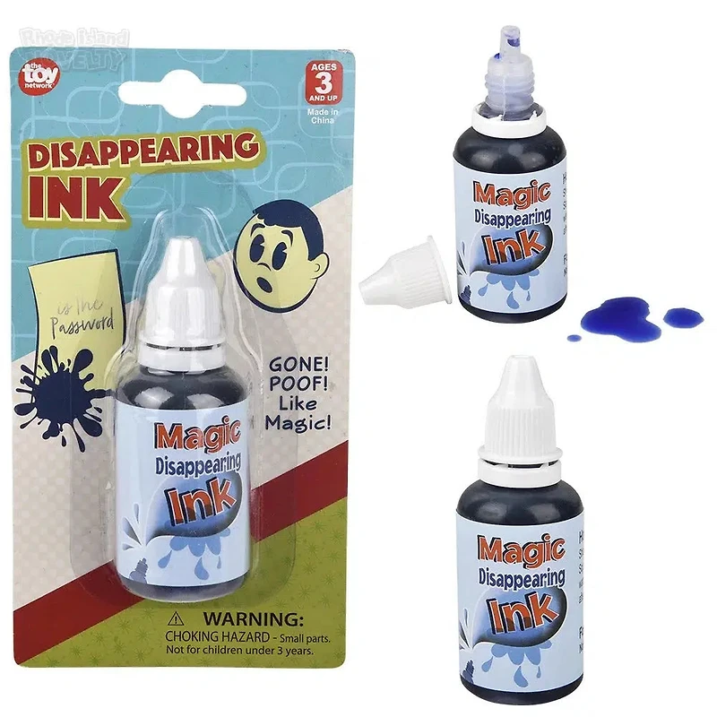 Disappearing Ink