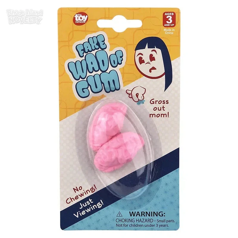 Fake Wad Of Gum 2 Pack
