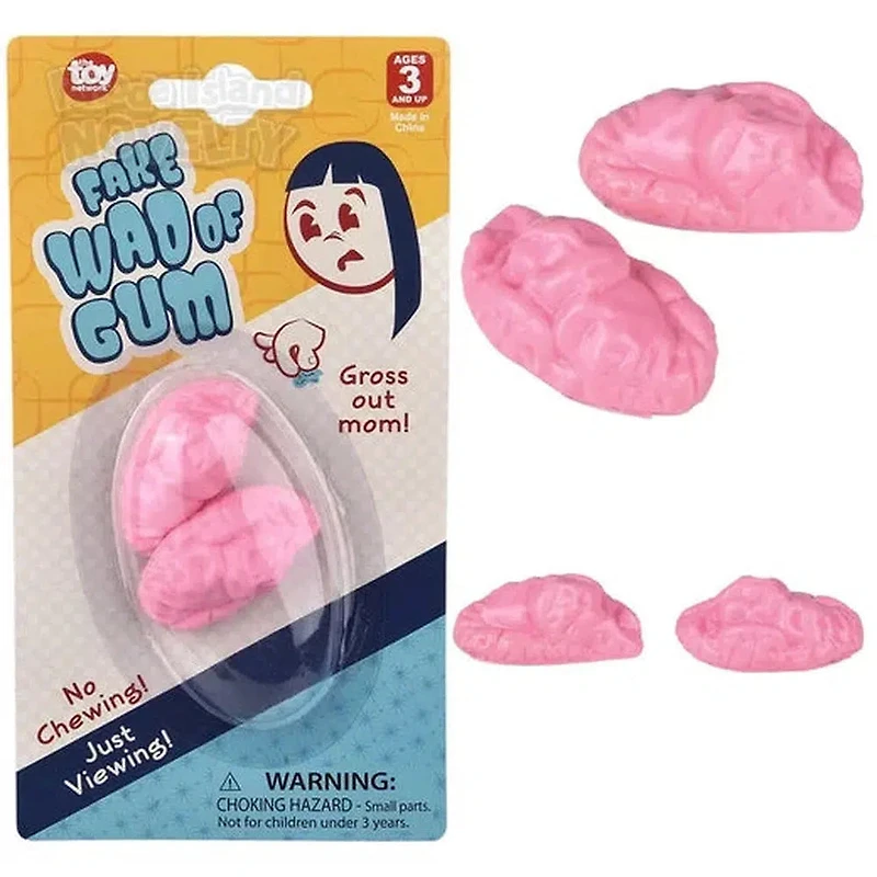 Fake Wad Of Gum 2 Pack
