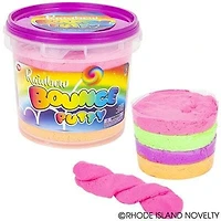 Jumbo Rainbow Bouncing Putty Bucket