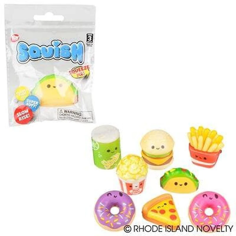 Micro Squish Fun Foods 1.5"-2.25"