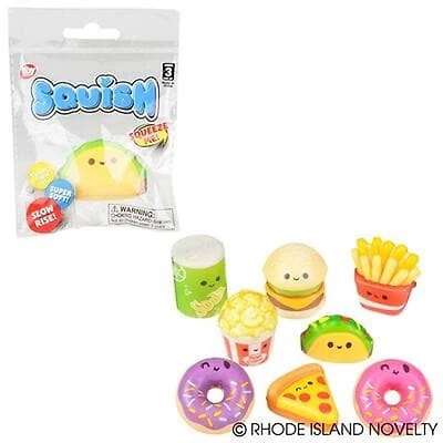 Micro Squish Fun Foods 1.5"-2.25"