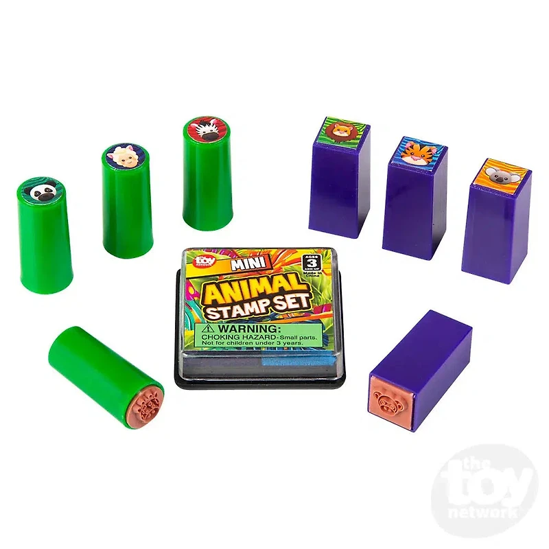 Mini Animal Stamp Set