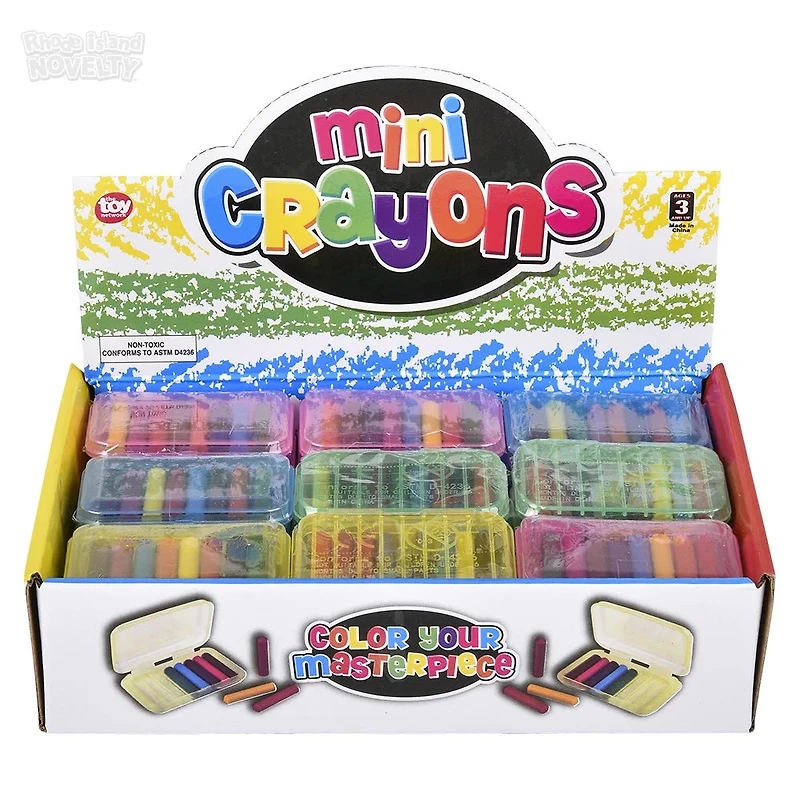 Mini Crayons Set 8 Pieces