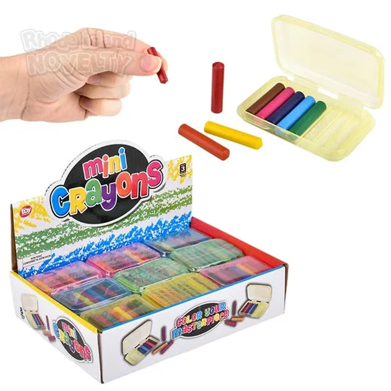 Mini Crayons Set 8 Pieces