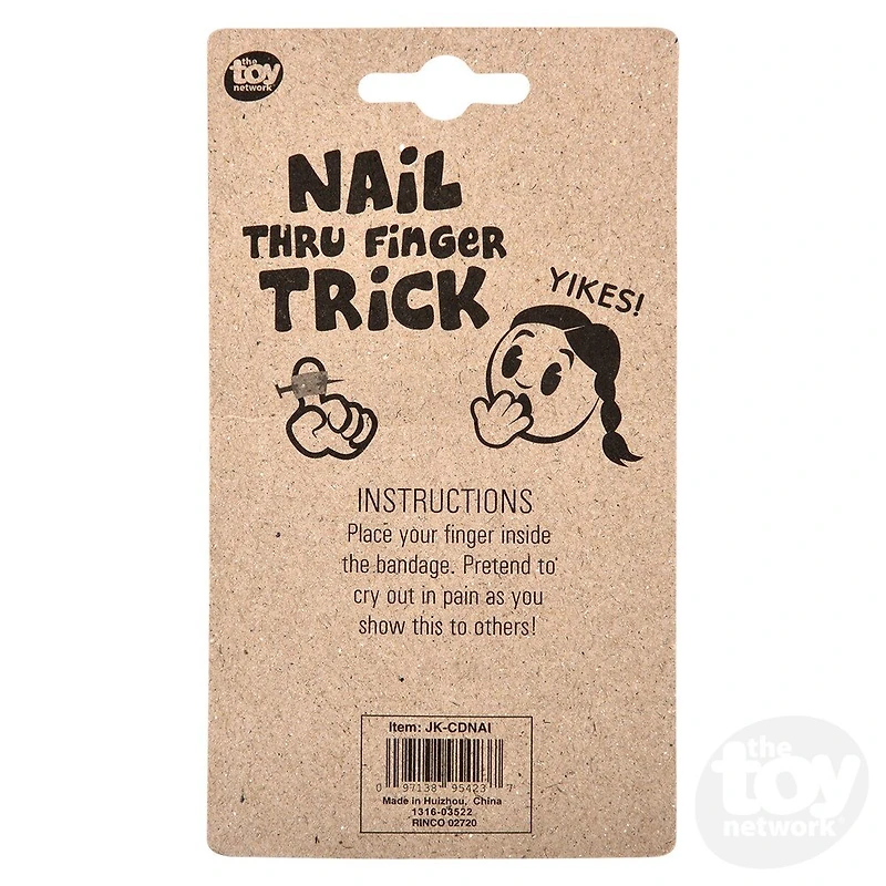 Nail Through Finger Trick
