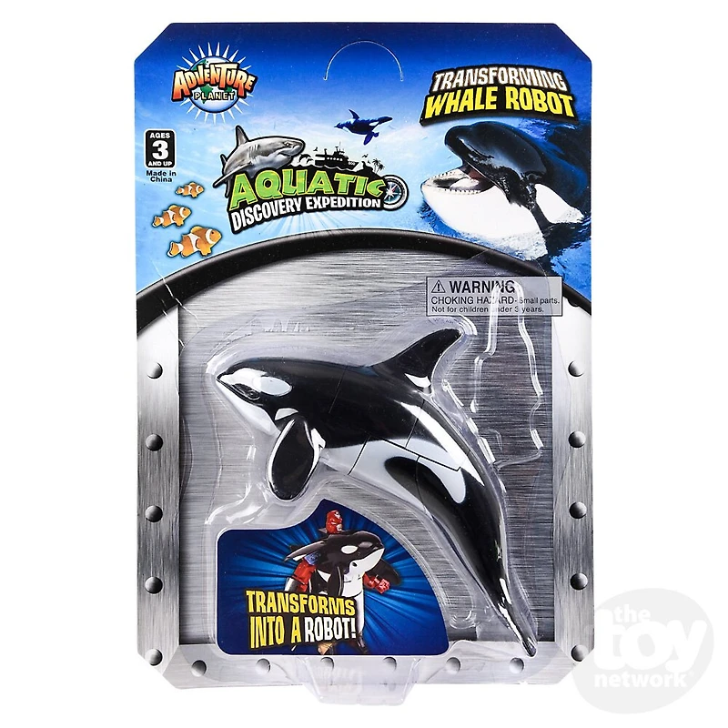 Orca Robot Action Figure