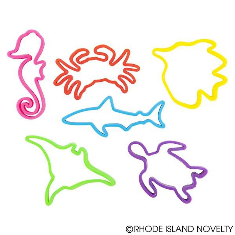 Sea Life Silicone Stretch Bands