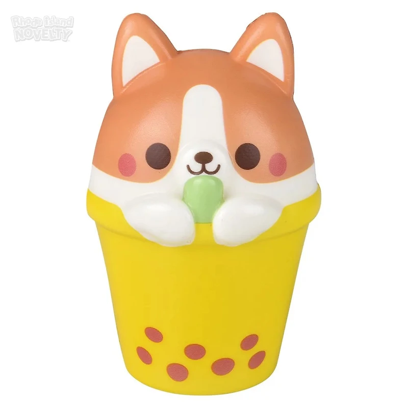 Squish Bubble Tea Animal 5"