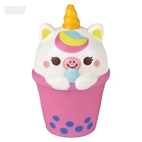 Squish Bubble Tea Animal 5"