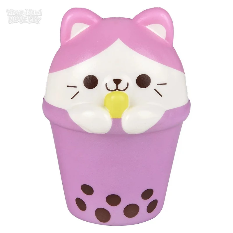 Squish Bubble Tea Animal 5"
