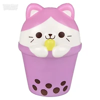 Squish Bubble Tea Animal 5"