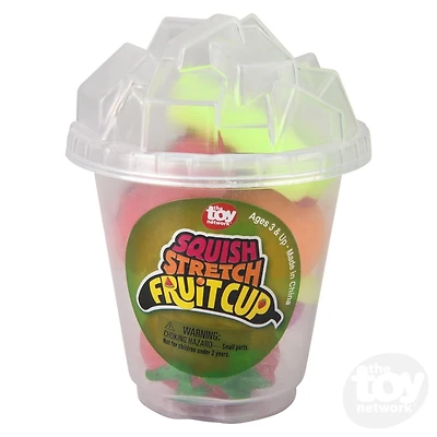 Squishy Stretchy 6pc Fruit Cup