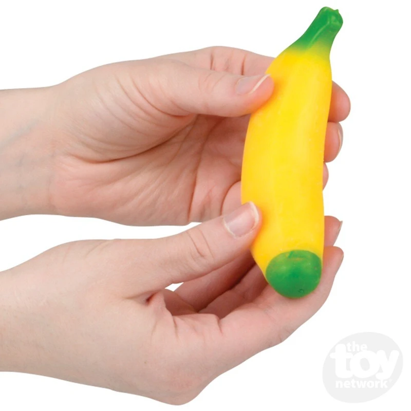 Stretch And Squeeze Banana - 5.5"