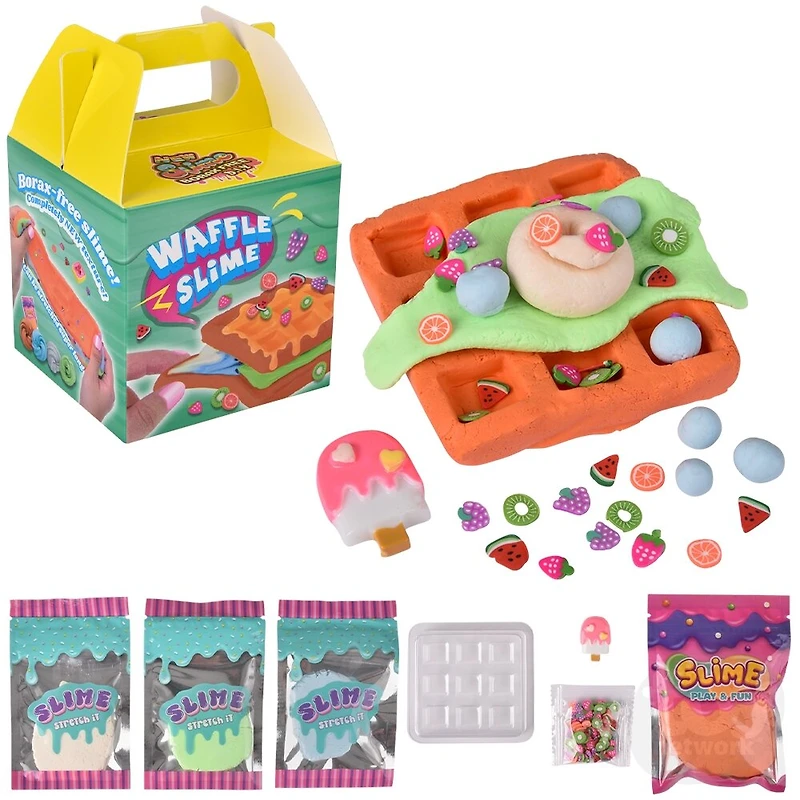 Waffle Clay Slime Kit