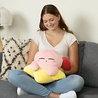 Club Mocchi-Mocchi- Warp Star Kirby – Mega Plush Toy – 15 inch