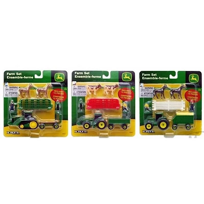 John Deere Farm Set - 10 Pieces Assorted Styles