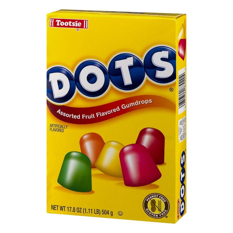 Super Size DOTS Original Fruit Flavored Gum Drops 17.8 oz. Box