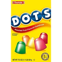 Super Size DOTS Original Fruit Flavored Gum Drops 17.8 oz. Box