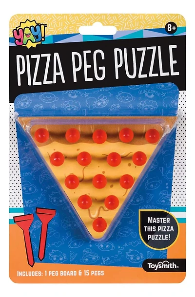 YAY! Pizza Puzzle Peg Game