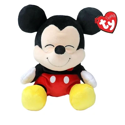 Beanie Babies - Mickey Mouse - Soft Small 8"