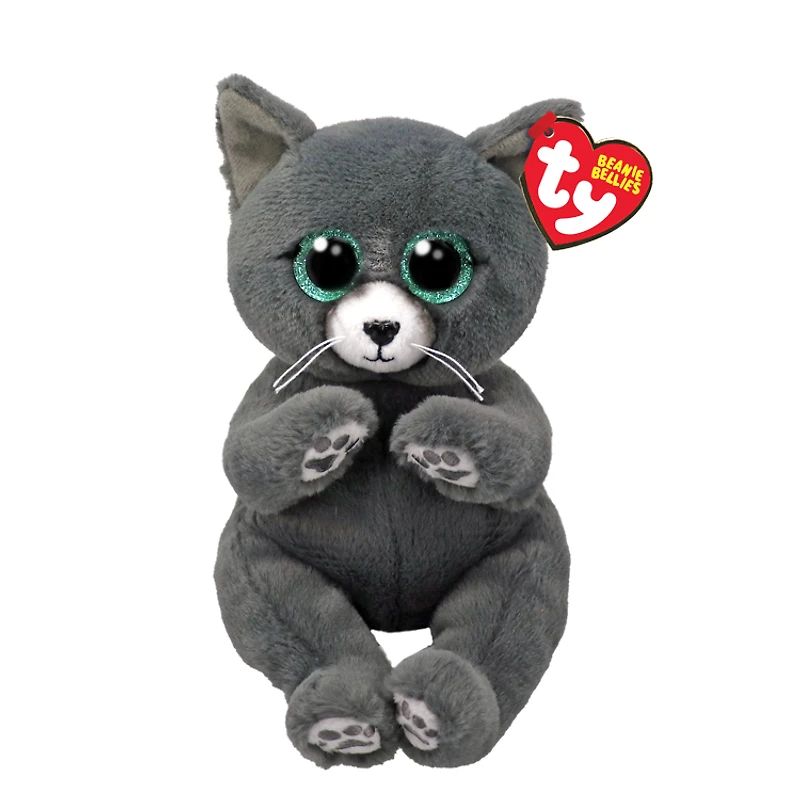 Beanie Bellie - Binx Russian Blue Cat (Grey) - 8" Small