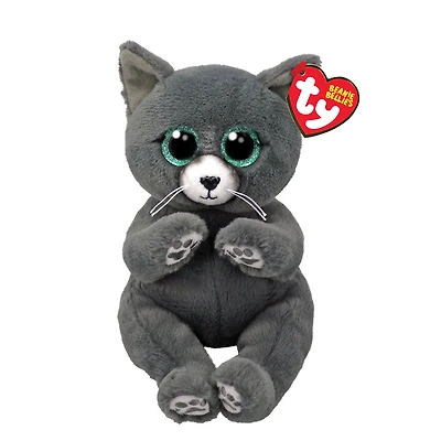 Beanie Bellie - Binx Russian Blue Cat (Grey) - 8" Small