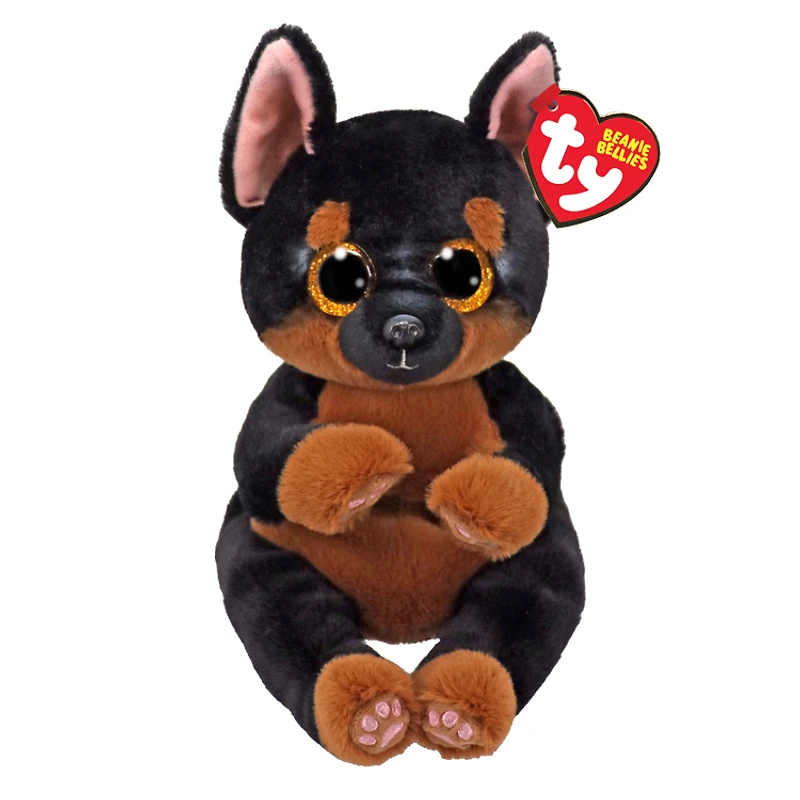 Beanie Bellie - Fritz the Tan and Black Dog - 13" Medium