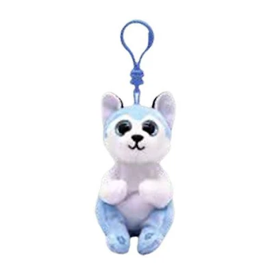 Beanie Bellie - Thunder the Husky Dog - 5" Clip