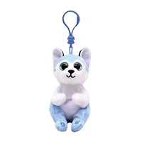 Beanie Bellie - Thunder the Husky Dog - 5" Clip