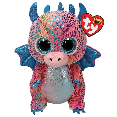 Beanie Boo - Flint Multicolored Dragon - 6" Small