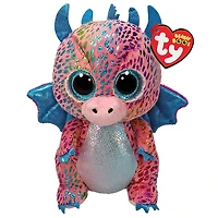 Beanie Boo - Flint Multicolored Dragon - 6" Small