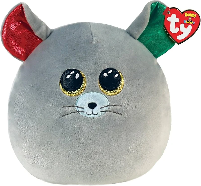 Squish A Boo - Chipper the Grey Mouse - Medium