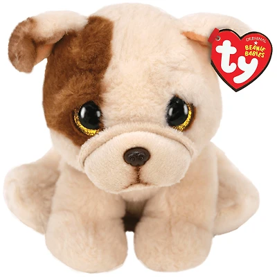 Ty Classic Plush - Houghie - Tan Pug - Medium 13"