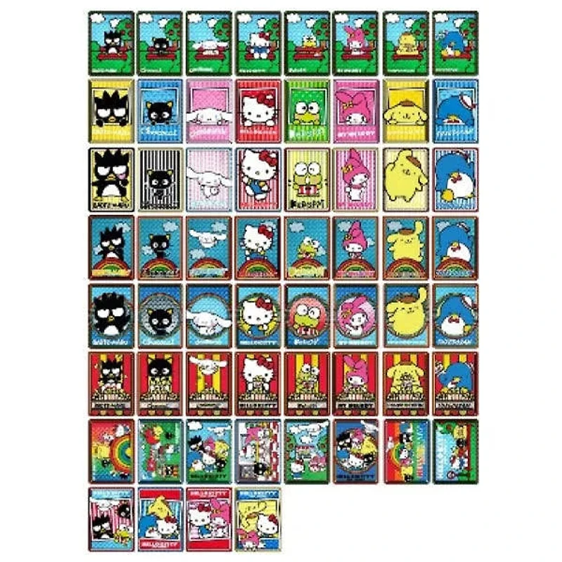HELLO KITTY HOLOGRAPHIC TRADING STICKERS IN BLIND PACK