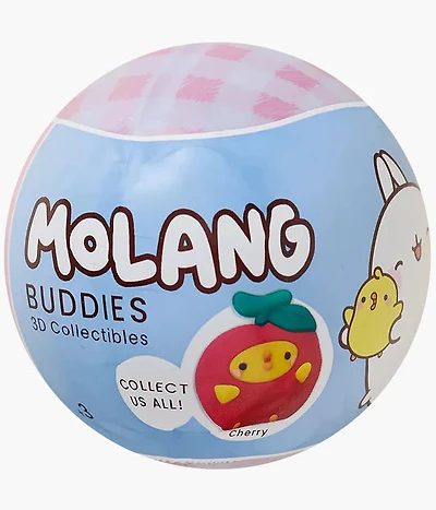 MOLANG 3D BUDDIES CAPSULE IN DISPLAY