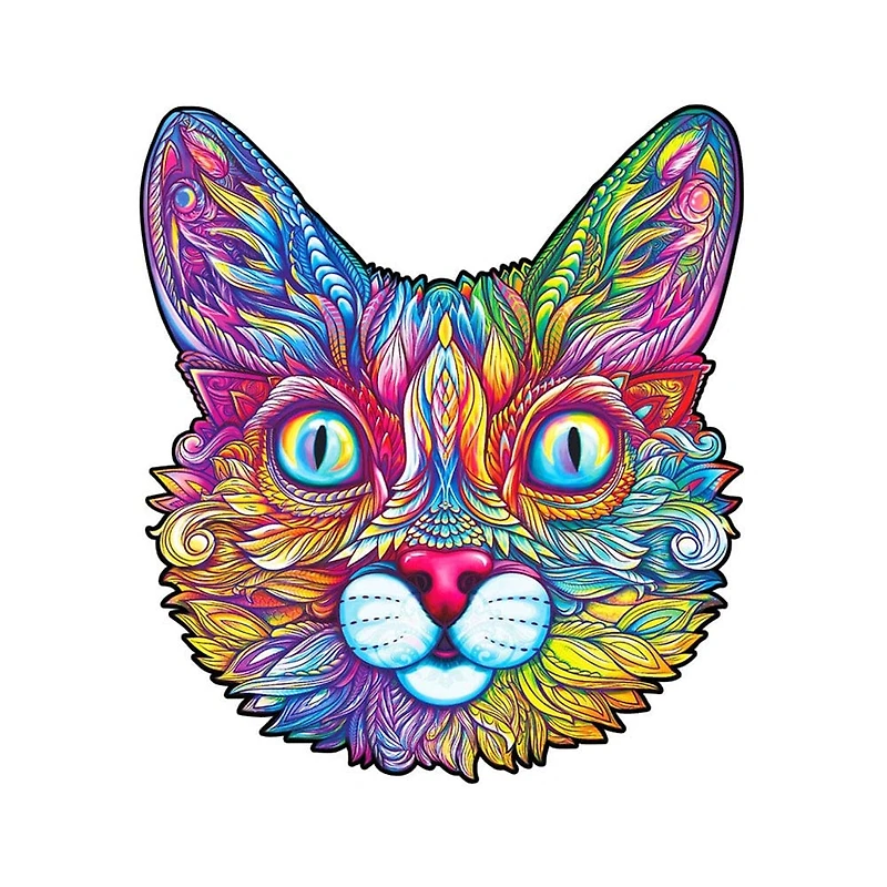 Impressive Cat Wooden Puzzle