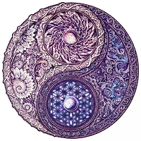 Mandala - Overaching Opposites Wooden Jigsaw Puzzle