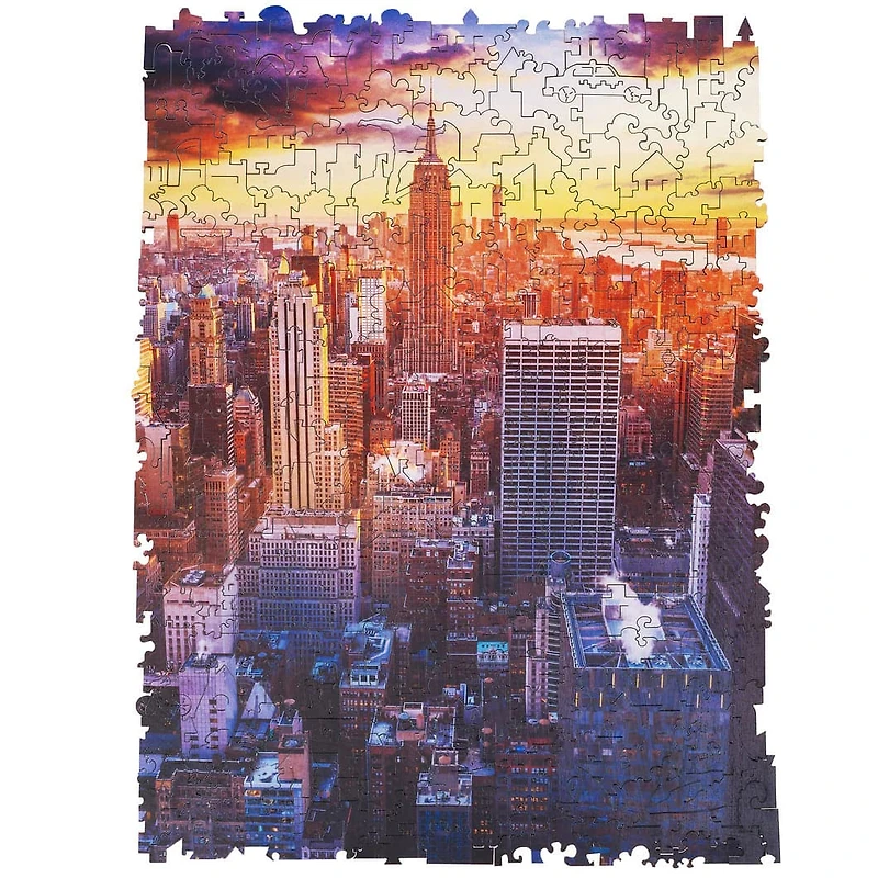 Morning New York Wooden Jigsaw Puzzle