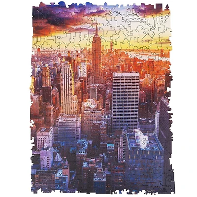 Morning New York Wooden Jigsaw Puzzle